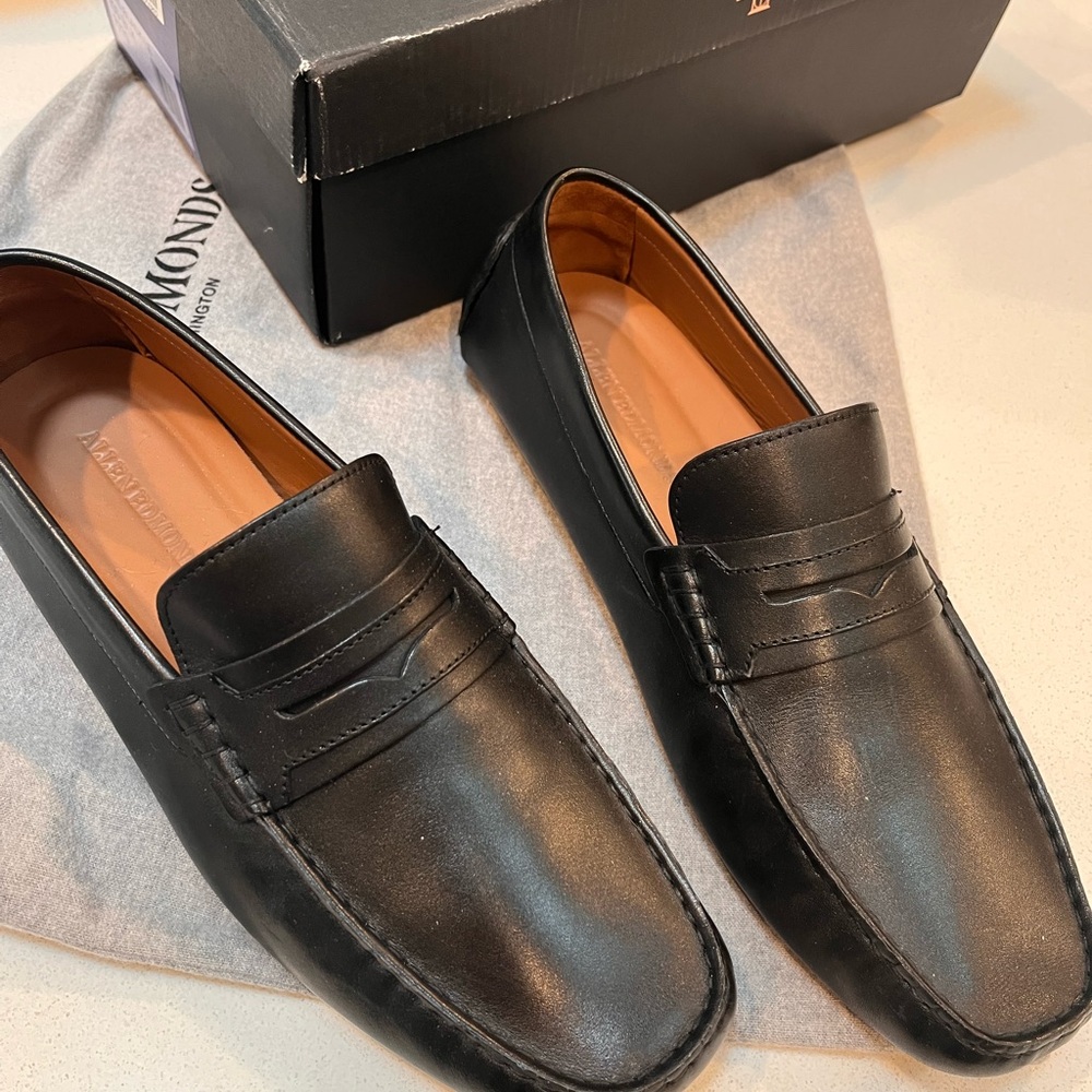 Allen Edmonds Lewis Leather Driving Penny Loafers